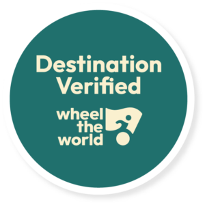 Wheel The World Logo Destination Verified